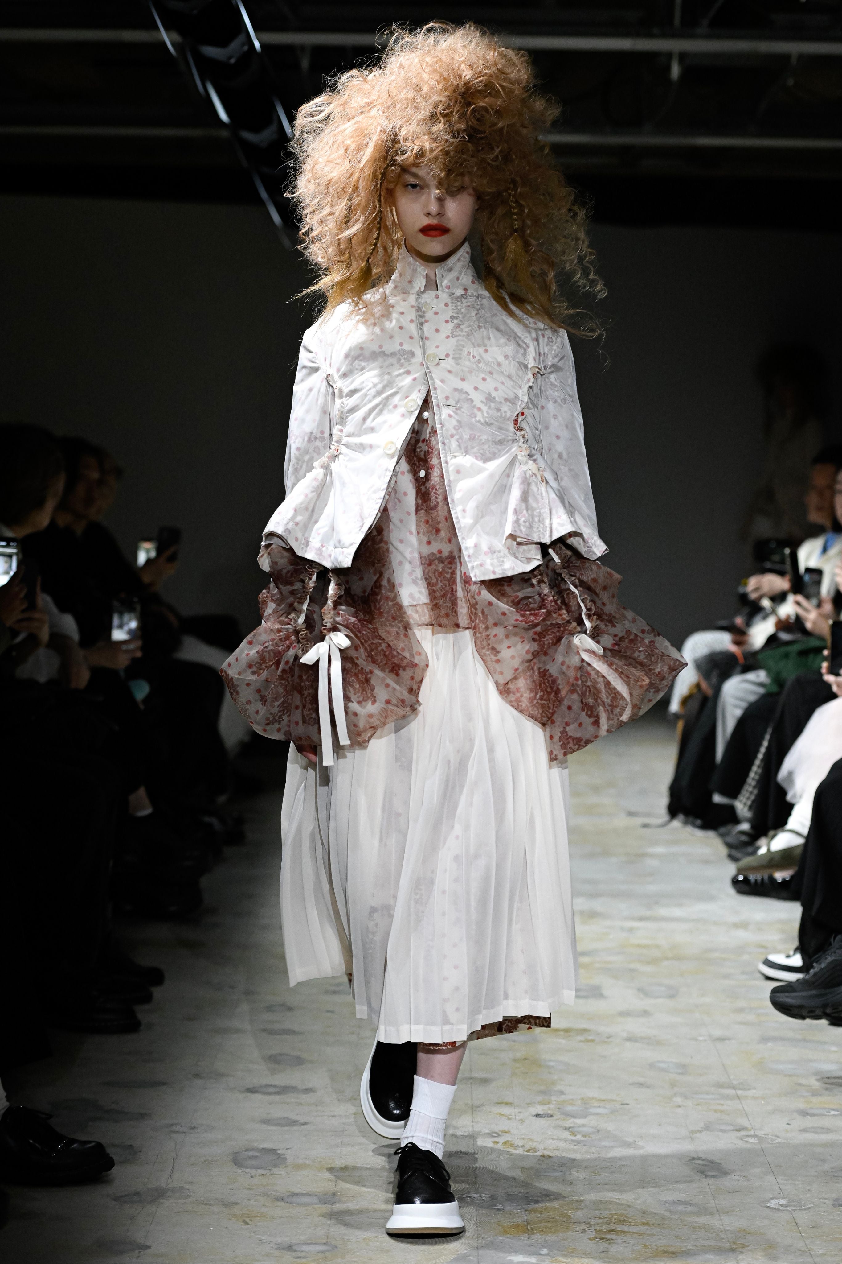 Tao 2026SS Runway Fumi Imamura Floral Reversible Blazer Jacket