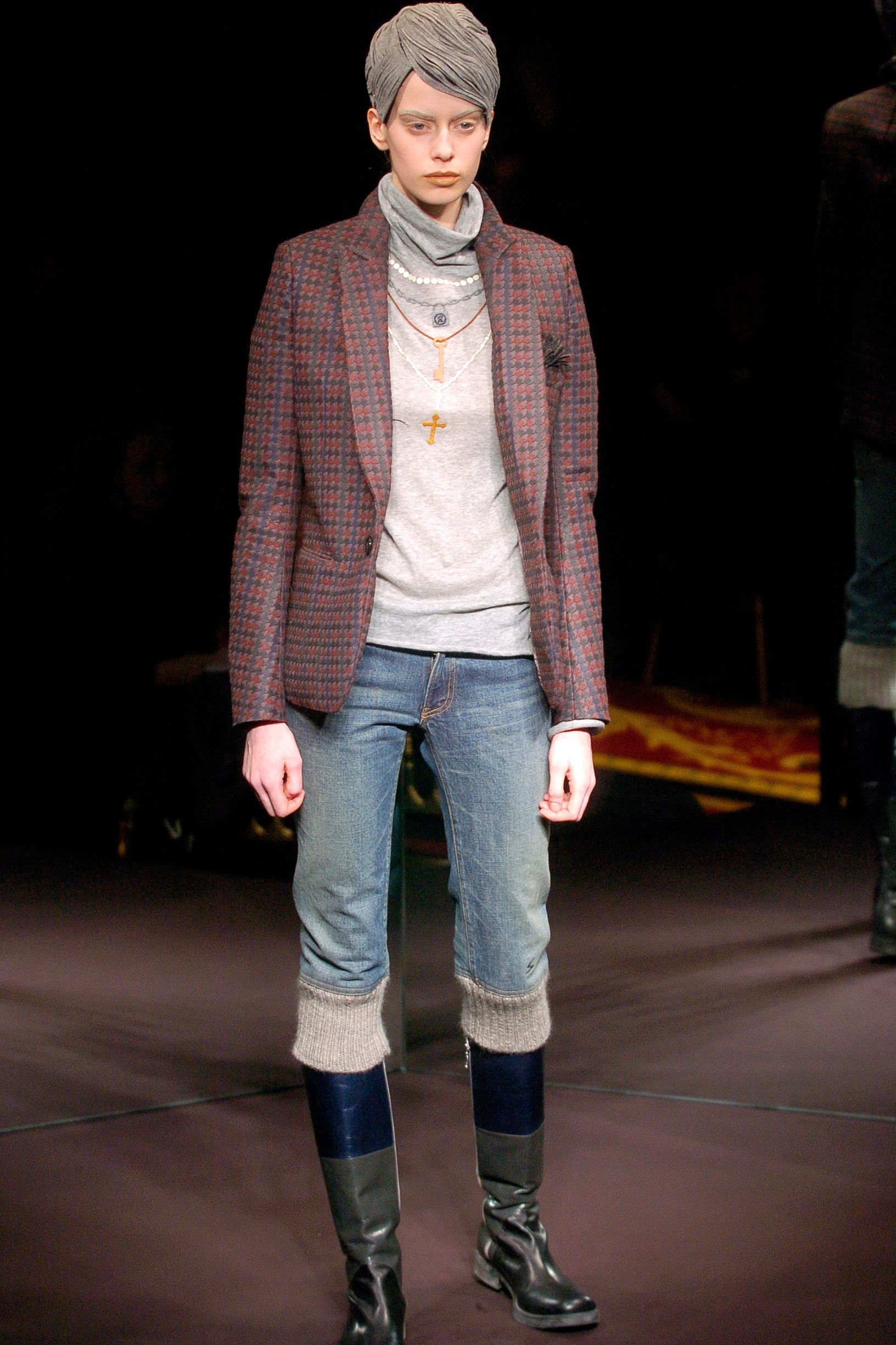Undercover 2005AW Arts and Crafts Studded Tailored Jacket