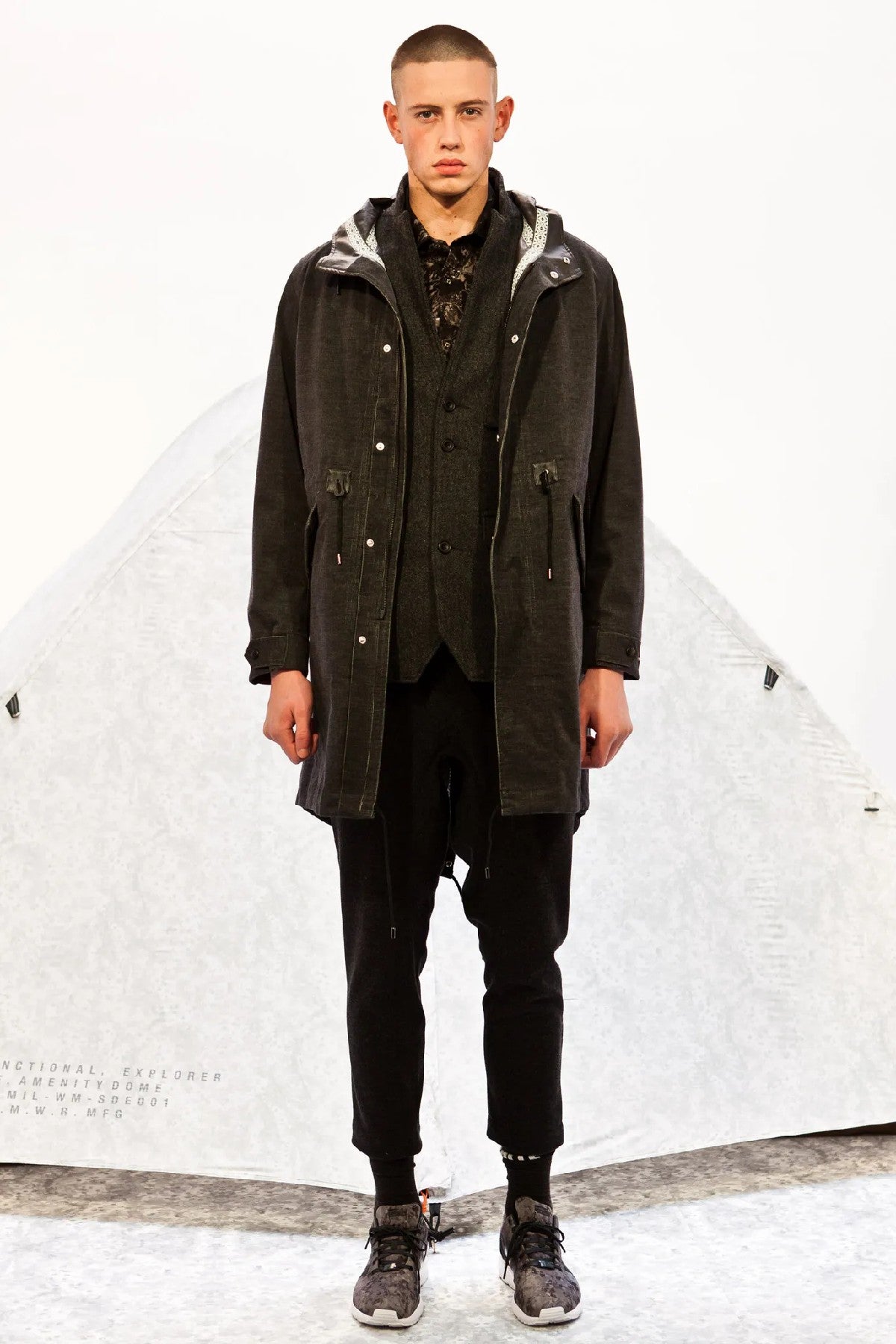 White Mountaineering 2015AW Runway Gore-Tex M51 Parka