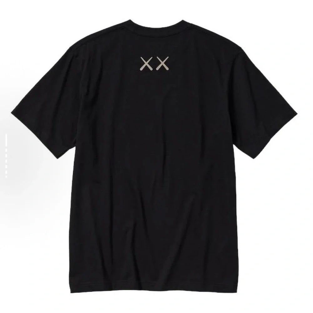 KAWS x Uniqlo Collaboration 2023AW UT Graphic T-Shirt Black