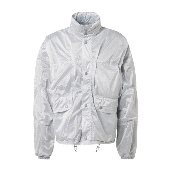 Our Legacy 2025SS Runway Exhale Puffa Parachute Jacket Silver